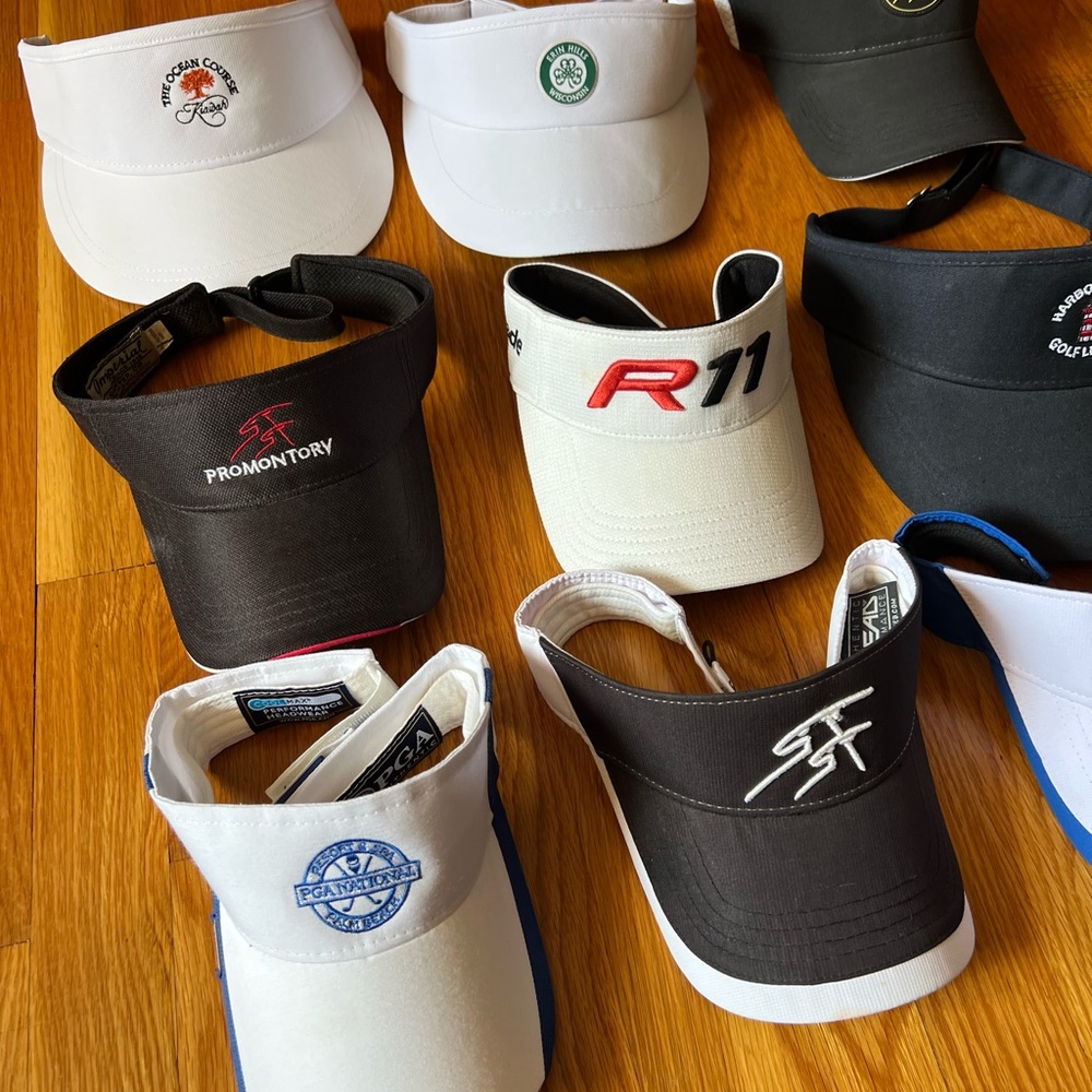 9 Assorted Men’s Golf Visors - Picture 6 of 6
